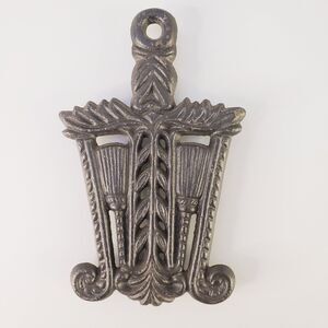 Griswold Tassel & Grain Trivet MT-6 Brooms Primitive Country Cottage Farmhouse
